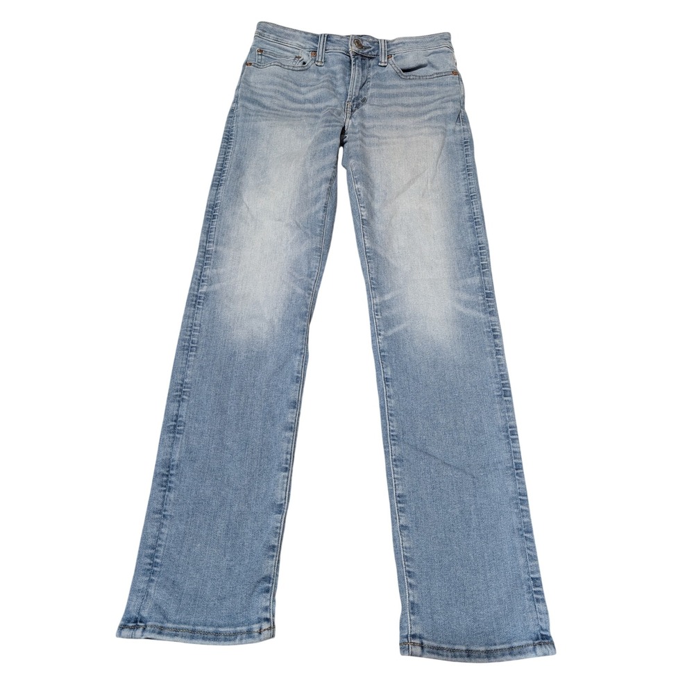 American Eagle Jeans Mens 28x30 Blue AirFlex 360 Slim Straight Light Wash Denim